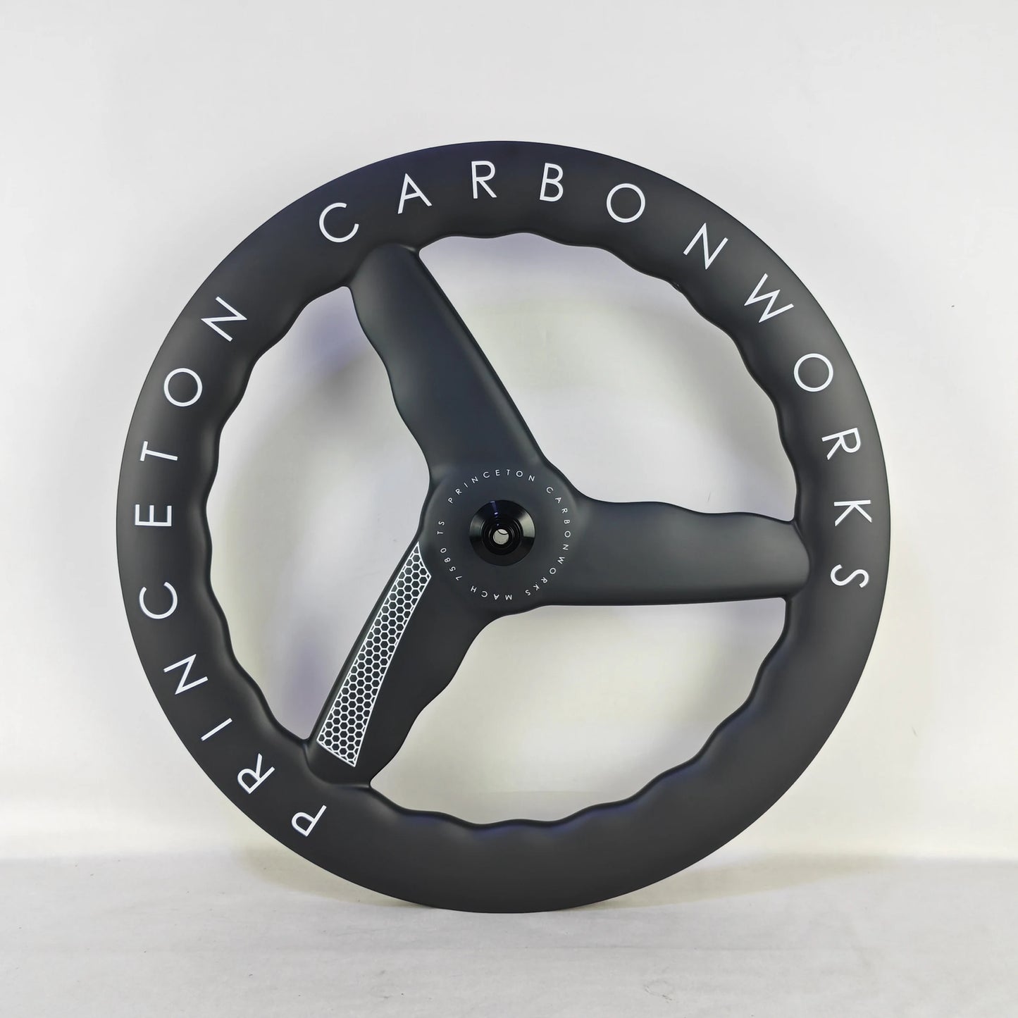 700C Princeton contre le temps piste de route TT vélo vague avant 3 rayons roues à disque arrière jante/frein à disque Tubeless/Tubulaire 28 largeur