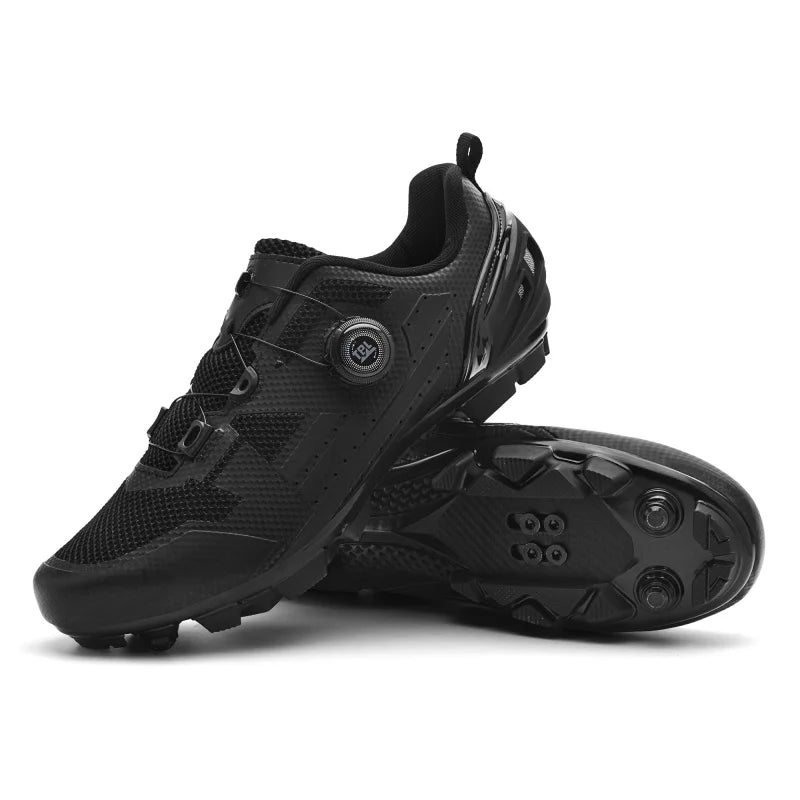 Chaussures de cyclisme vélo de route hommes blanc respirant SPD auto-verrouillage taquet course vélo de route chaussures femmes plat vtt vélo baskets