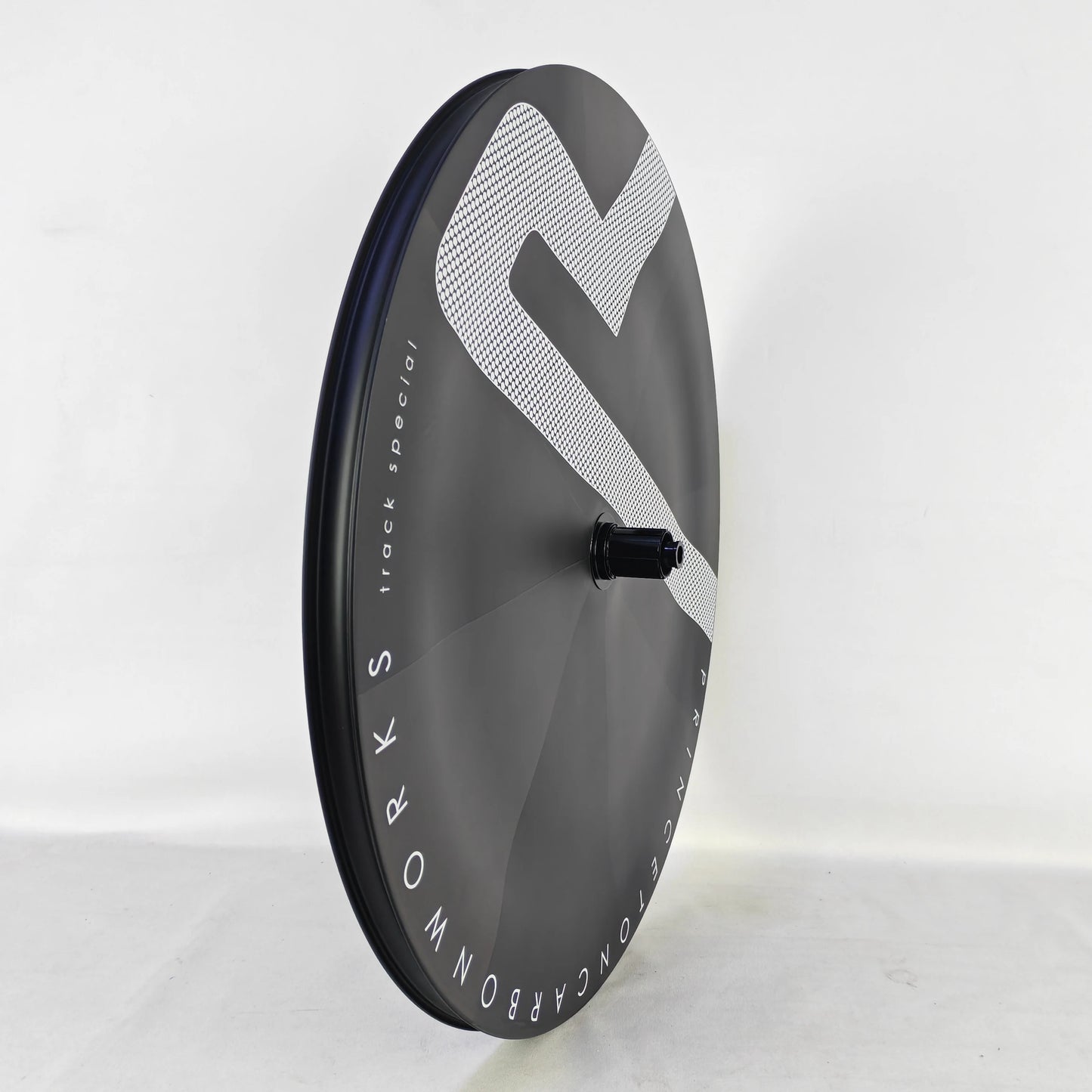 700C Princeton contre le temps piste de route TT vélo vague avant 3 rayons roues à disque arrière jante/frein à disque Tubeless/Tubulaire 28 largeur