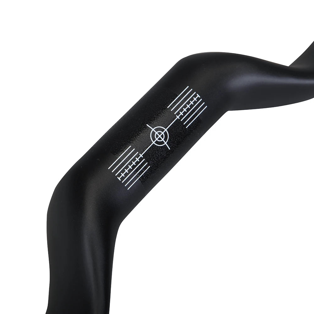 2024 nouveau gravier 14 degrés poignée de vélo en fibre de carbone T1000 guidon de vélo Ultra léger 34 36 38 40 42 44 cm guidon de chute