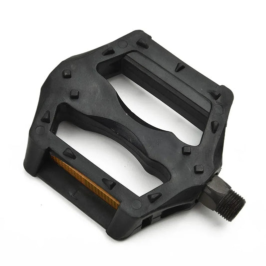 1 paire de pédales de cyclisme à engrenage fixe, pièces d'extérieur antidérapantes, plate-forme en plastique, pratique et Durable pour la route