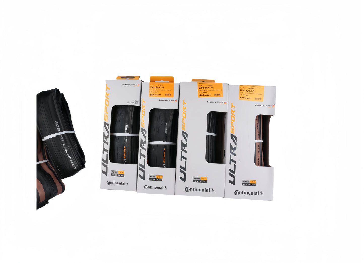 2 pièces Continental ULTRA SPORT III pneu de vélo de route Anti-crevaison pneu de route pliant 700x23C/25C/28C pneus de vélo de route légers