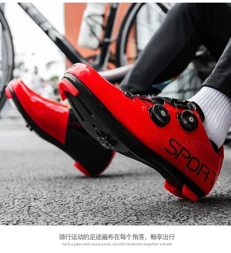Chaussures de cyclisme professionnelles pour hommes et femmes