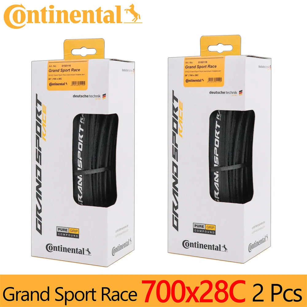 1 paire Continental Grand Spoet course 700x2 0/25/28mm route pliant PureGrip 3 pneu de vélo pliant pneu