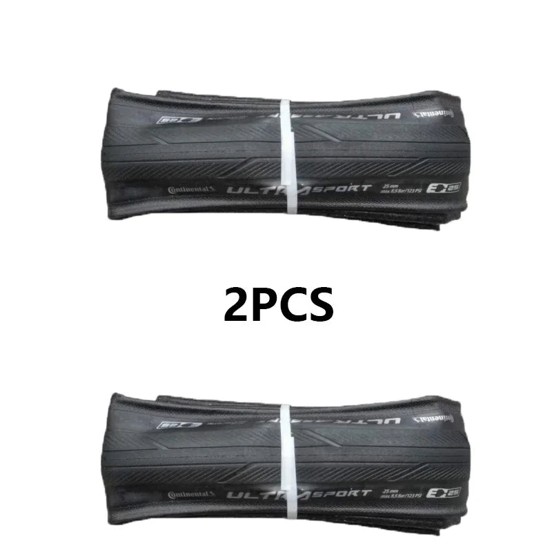 2 pièces Continental ULTRA SPORT III pneu de vélo de route Anti-crevaison pneu de route pliant 700x23C/25C/28C pneus de vélo de route légers