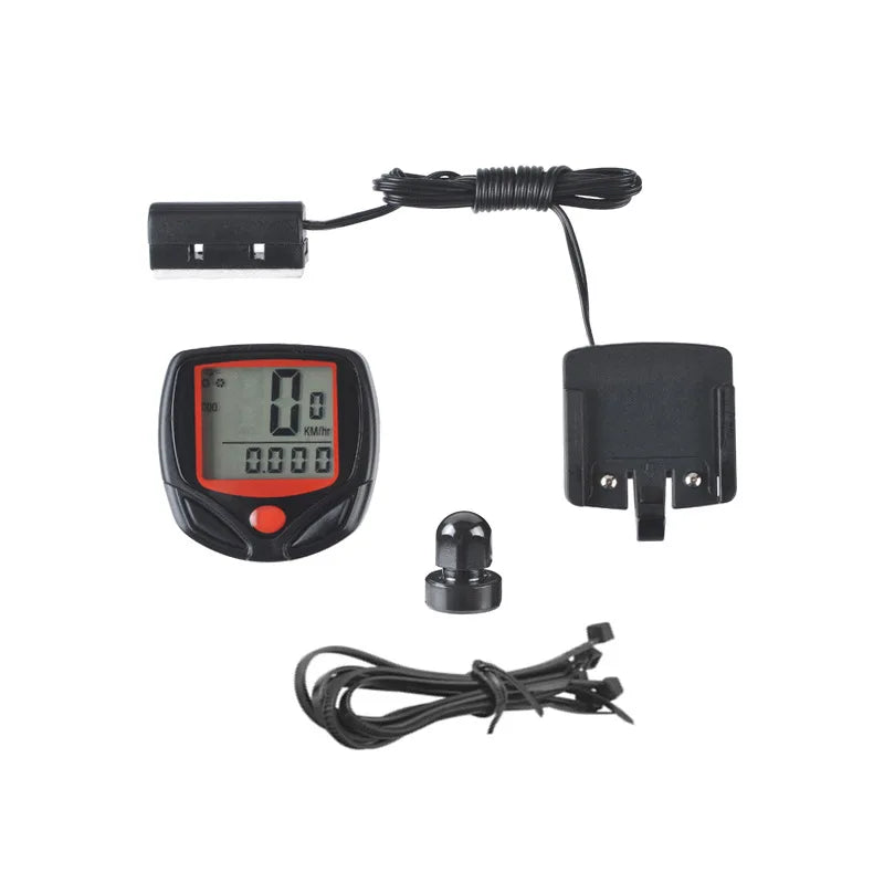 Compteur de vélo étanche, affichage Lcd, ordinateur numérique, compteur de vitesse, ordinateur de cyclisme