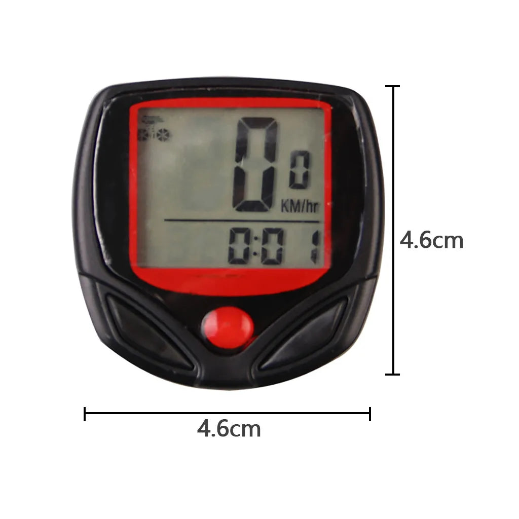 Compteur de vélo étanche, affichage Lcd, ordinateur numérique, compteur de vitesse, ordinateur de cyclisme