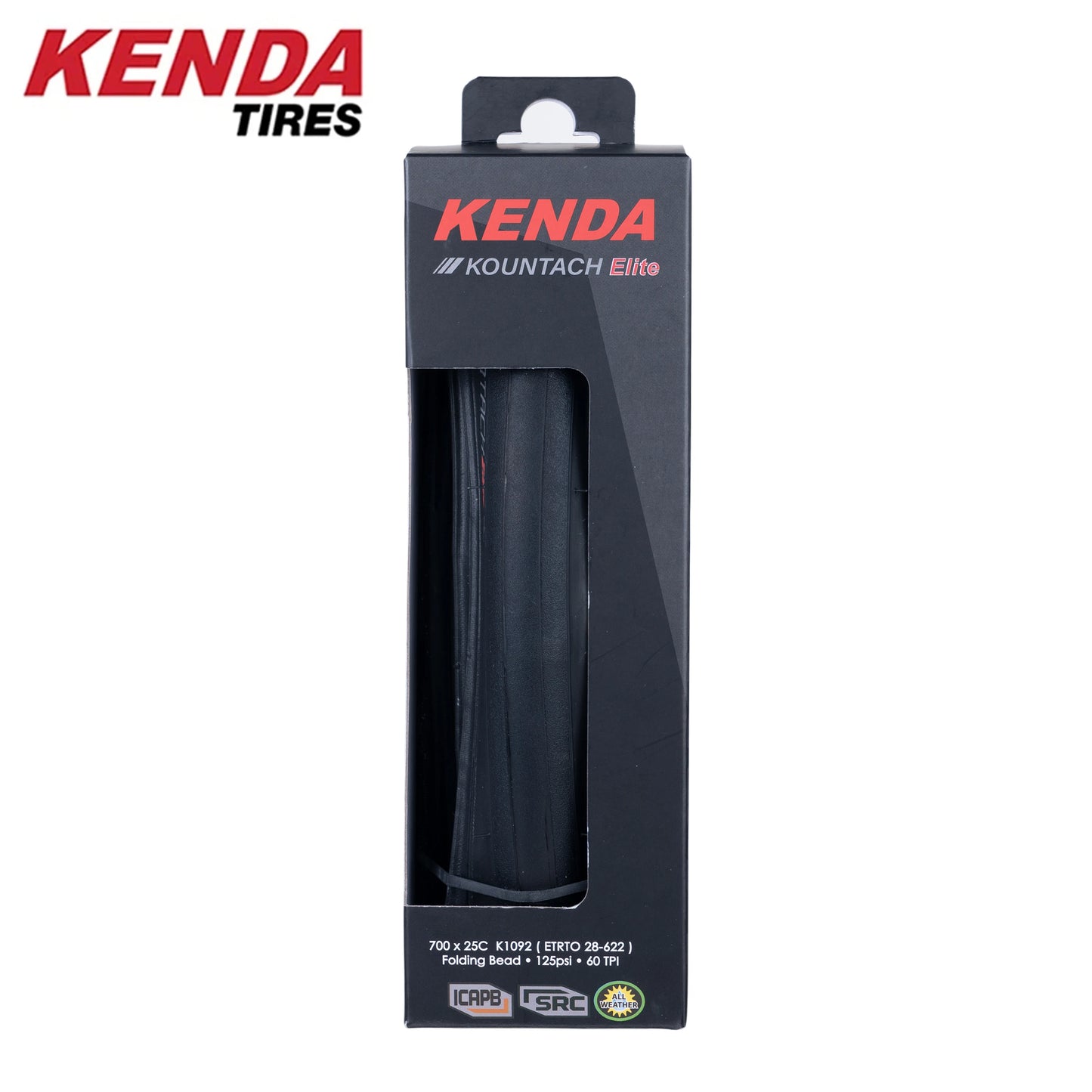 2 pièces Kenda K1092 pneu de vélo 700x25C KOUNTACH ELITE perle pliante pneu de vélo de route bouchon de fer ceinture Anti-crevaison couche de Protection