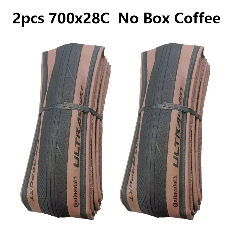 Continental ULTRA SPORT III pneu de vélo de route pliant Anti-crevaison pneus de vélo 700x23c/700x25c/700x28c noir/café Original