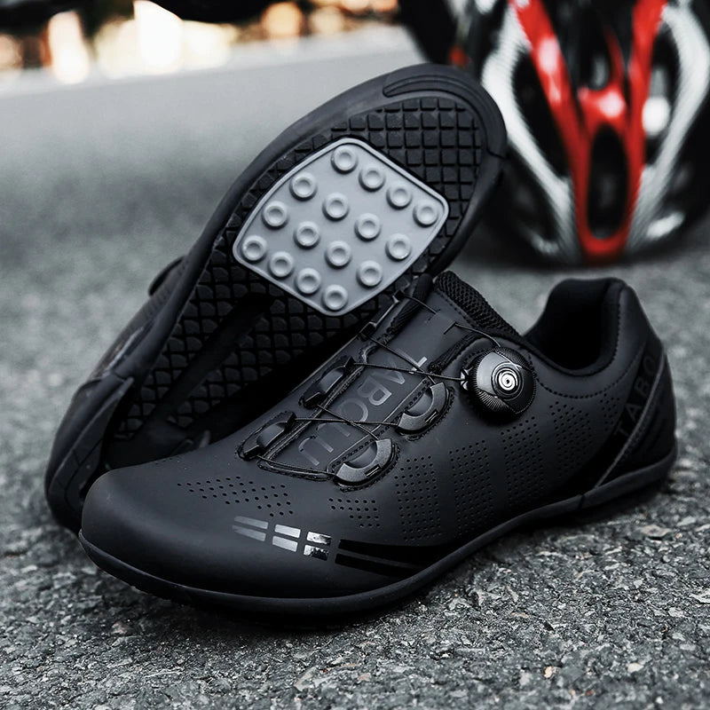 Chaussures de cyclisme fitness multifonctions avec semelles en caoutchouc pour hommes et femmes, semelles en caoutchouc pour le cyclisme