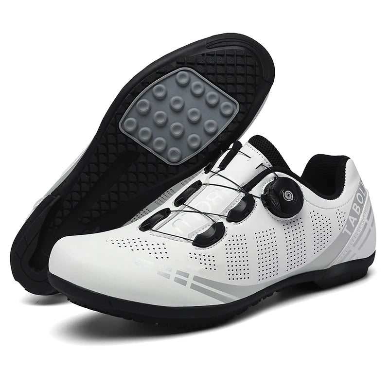 Chaussures de cyclisme fitness multifonctions avec semelles en caoutchouc pour hommes et femmes, semelles en caoutchouc pour le cyclisme