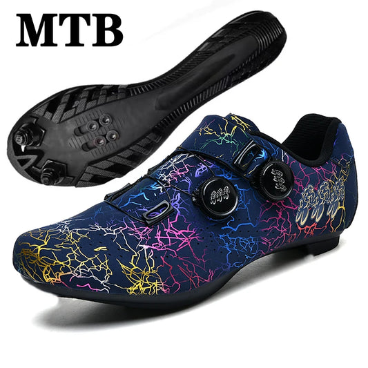 Nouvelles chaussures de sport de cyclisme hommes vtt sport chaussures de cyclisme de fond pédale chaussures de cyclisme de montagne chaussures de sport de cyclisme en plein air