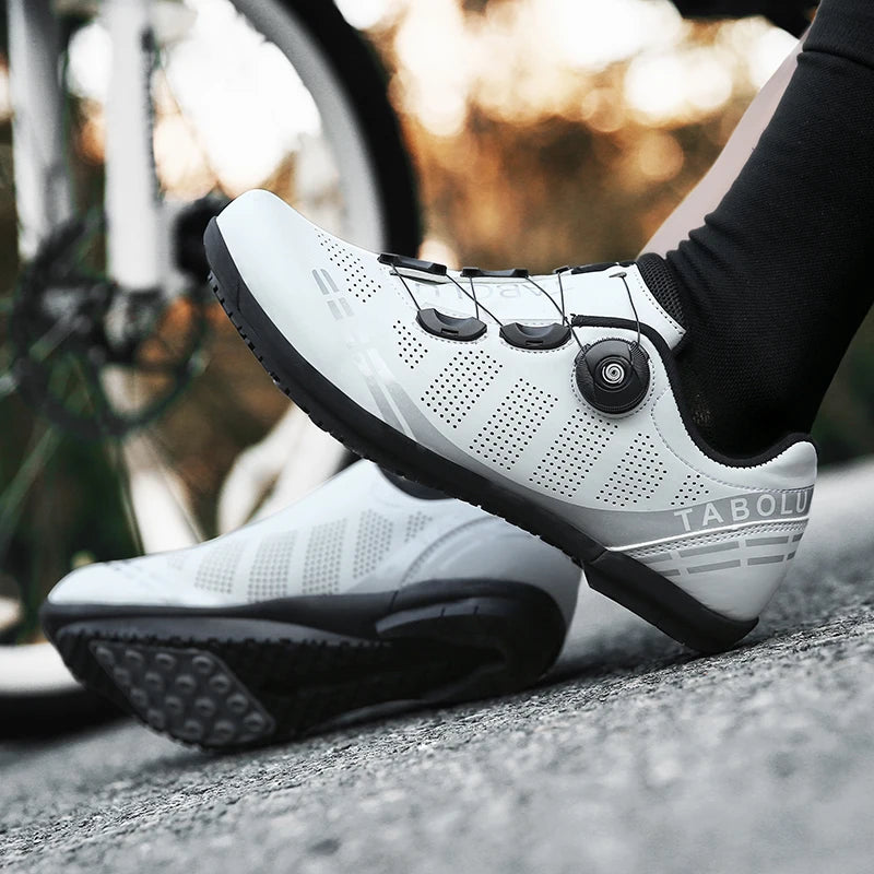 Chaussures de cyclisme fitness multifonctions avec semelles en caoutchouc pour hommes et femmes, semelles en caoutchouc pour le cyclisme