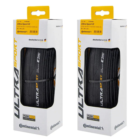 1 paire de pneus de route Continental ULTRA SPORT III 700x2 0/25/28C pneu pliable pour vélo de route