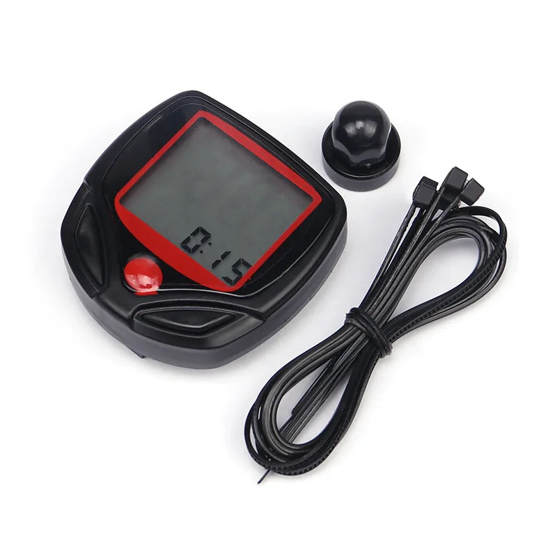 Compteur de vélo étanche, affichage Lcd, ordinateur numérique, compteur de vitesse, ordinateur de cyclisme