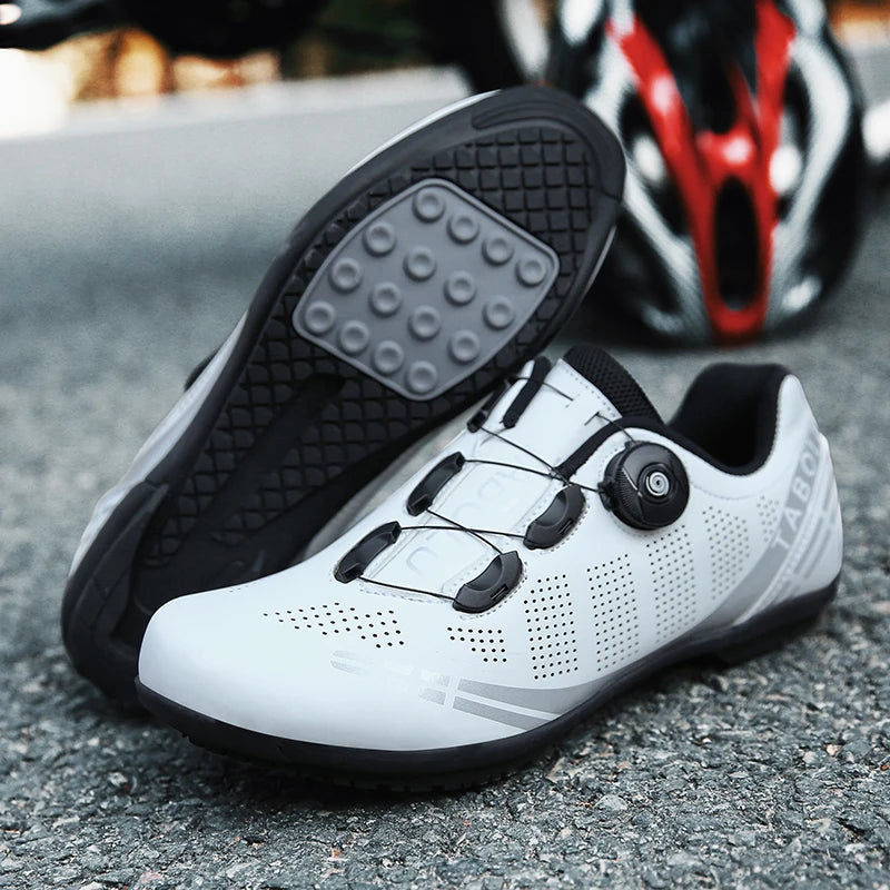Chaussures de cyclisme fitness multifonctions avec semelles en caoutchouc pour hommes et femmes, semelles en caoutchouc pour le cyclisme