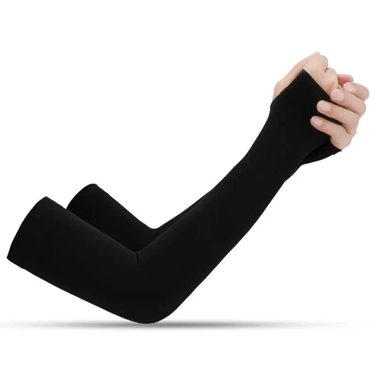 Bras de cyclisme été tissu de glace manches de cyclisme Protection solaire unisexe respirant course manches de volley-ball en plein air X-TIGER cyclisme