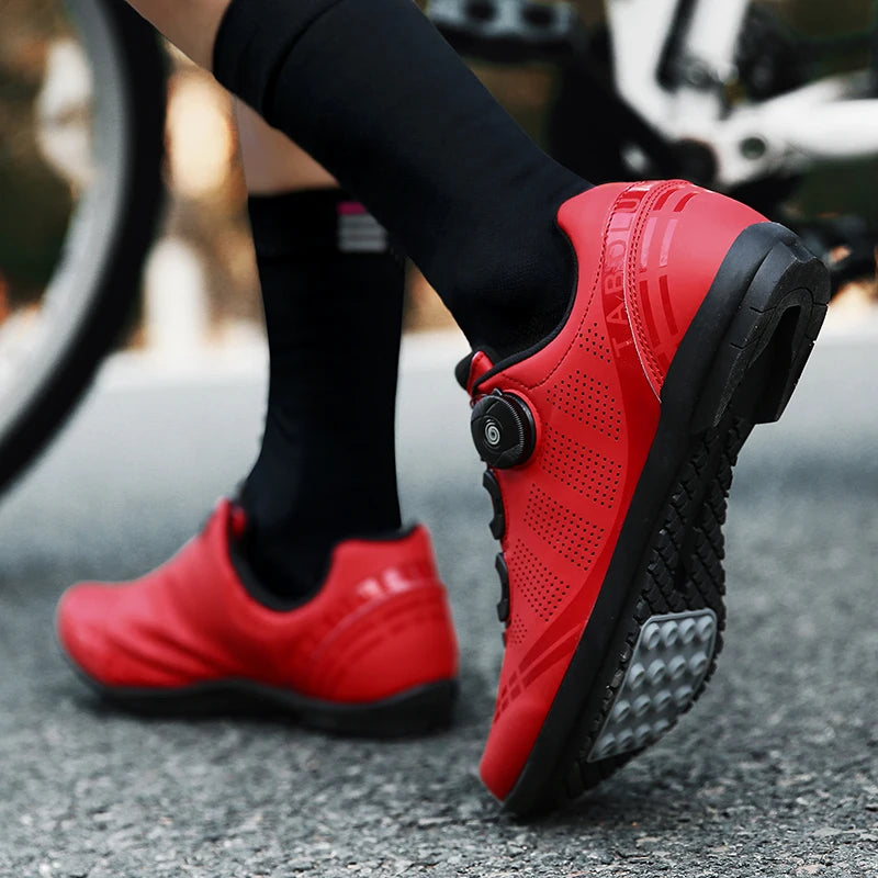 Chaussures de cyclisme fitness multifonctions avec semelles en caoutchouc pour hommes et femmes, semelles en caoutchouc pour le cyclisme