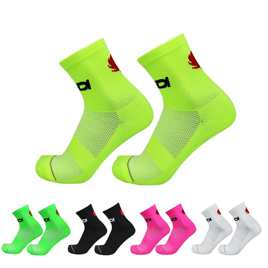 Chaussettes de vélo de course professionnelles respirantes, pour Sports de plein air, pour hommes et femmes, cyclisme sur route, calcetines ciclismo hombre