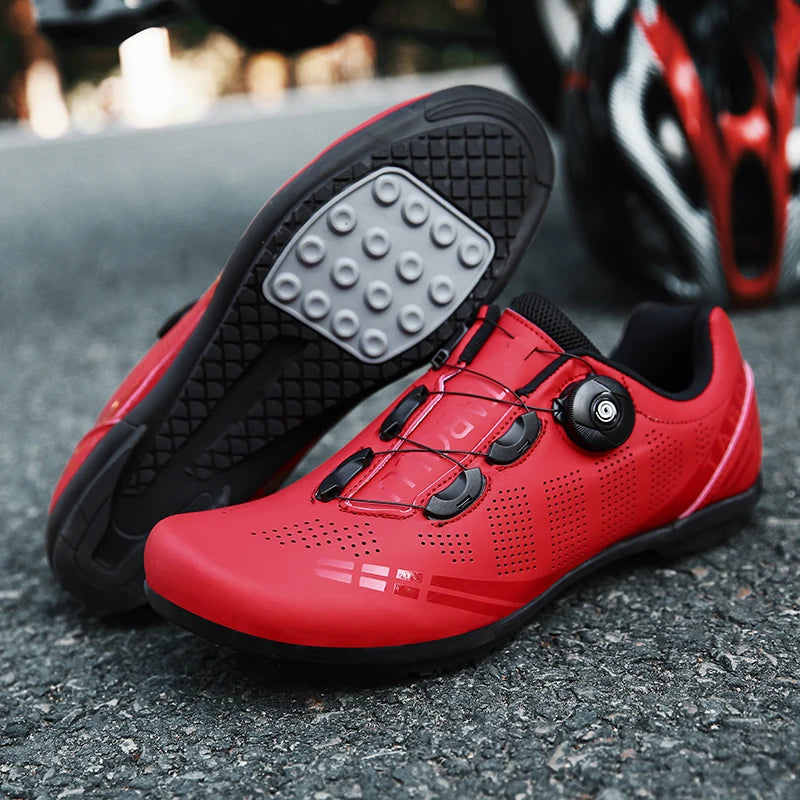 Chaussures de cyclisme fitness multifonctions avec semelles en caoutchouc pour hommes et femmes, semelles en caoutchouc pour le cyclisme